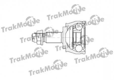 FIAT Шрус наружный к-кт 27/26 зуб. Alfa Romeo 166 2.4JTD,Doblo TRAKMOTIVE 400554