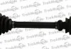 VW піввісь з ABS L=548mm 38 зуб. TRANSPORTER IV 2.5 TDI 00-03 TRAKMOTIVE 301028 (фото 1)