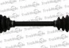 PEUGEOT Полуось лів.с ABS L=609mm 21/22 зуб. 206+ 1.4 i 10-13 TRAKMOTIVE 300676 (фото 1)