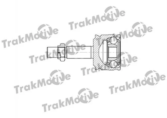 SMART ШРКШ зовнішній к-кт 21/25 зуб. FORFOUR (454) 1.1 04-06 TRAKMOTIVE 400725 (фото 1)
