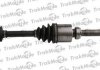 CITROEN Полуось прав. L=966mm 25/37 зуб. C5 II 2.0 HDi 04-08 TRAKMOTIVE 30-0223 (фото 1)