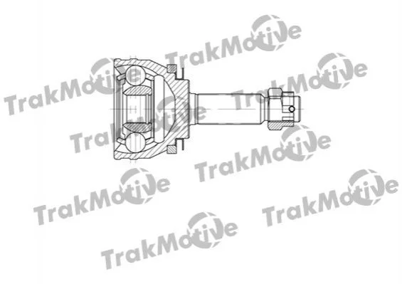 HYUNDAI Шрус наружный к-кт с ABS 25/23 зуб.Getz 1.5CRDI 03- TRAKMOTIVE 400619 (фото 1)