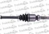 PEUGEOT Полуось прав. L=882mm 25/24 зуб. 306 1.9 SLD 94-01 TRAKMOTIVE 300610 (фото 1)