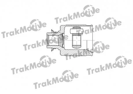 HONDA К-кт шруса внутрен. CR-V 2,0 01-, Civic 1,6-1,8 91- TRAKMOTIVE 450100