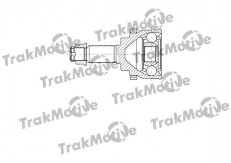 SUZUKI ШРКШ зовнішній з ABS к-кт 25/29 зуб. LIANA 1.3 02- TRAKMOTIVE 400614