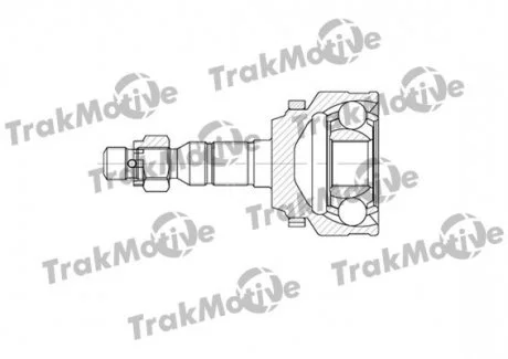 OPEL ШРУС зовніш з ABS к-кт 35/33 зуб Vectra B 2,2DTI -03 TRAKMOTIVE 400594