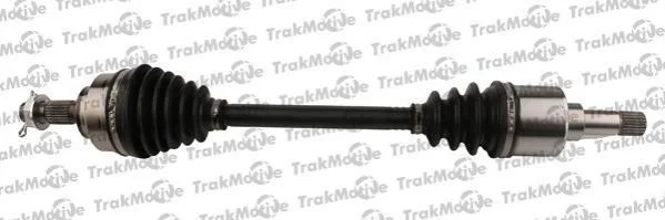 PEUGEOT Полуось лів. L=635mm 25/24 зуб. 207 1.6 HDi 06-13 TRAKMOTIVE 300670 (фото 1)