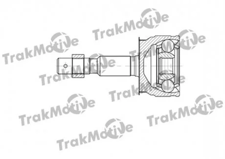 NISSAN ШРКШ к-кт зовнішній. 29/36 зуб. Navara 2.5dCi 05- TRAKMOTIVE 400696