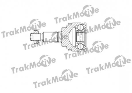 SUZUKI ШРУс наружный с ABS 25/29 зуб. к-кт Swift 05- TRAKMOTIVE 40-0605