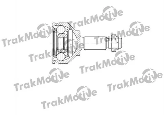 FORD ШРКШ зовнішній к-кт 25/24 зуб. Focus 1.8TDCi 01- TRAKMOTIVE 400618 (фото 1)