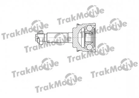 SUZUKI ШРКШ зовнішній 23/20 зуб. Swift -05, Alto -02 TRAKMOTIVE 400631