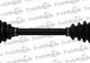 PEUGEOT Полуось лів. L=610,5mm 21/22 зуб. 206 98-12 TRAKMOTIVE 300583 (фото 1)