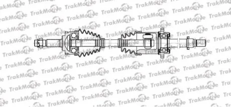 NISSAN Полуось L=942mm, 27/25 зуб. PRIMERA P11 -01 TRAKMOTIVE 301120