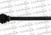 AUDI піввісь лів. L=740mm 30 зуб. Q7 4.2 TDI 09-15 TRAKMOTIVE 300065 (фото 1)