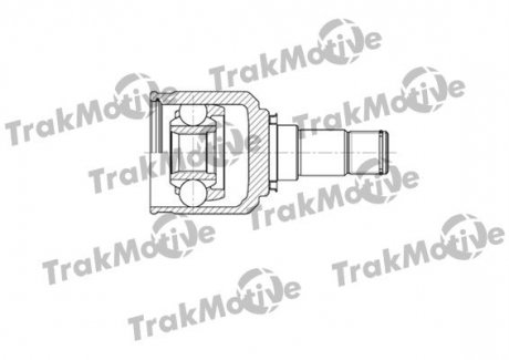 DB ШРКШ зовнішній к-кт 25/25 зуб. W169/245 04- TRAKMOTIVE 45-0095