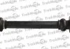 VW піввісь з ABS L=529mm 38 зуб T4 95-03 TRAKMOTIVE 300989 (фото 1)