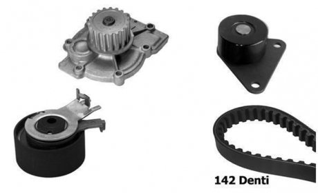 ZESTAW ROZRZ Z POMP? WODY VOLVO V40/S60/S70/S80/XC90 2,0/2,4/2,5T 00-10 BUGATTI KBU10138C