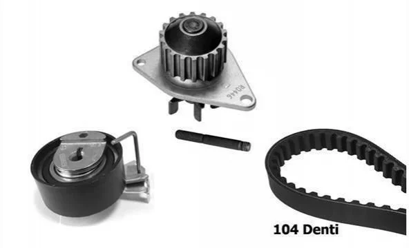 ZESTAW ROZRZ Z POMP? WODY CITROEN BERLINGO 1.4 C3/FIAT FIORINO 1,4 08- BUGATTI KBU10012B (фото 1)