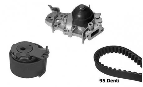 ZESTAW ROZRZ Z POMP? WODY RENAULT CLIO/KANGOO/THALIA 1,2 05- BUGATTI KBU10010A