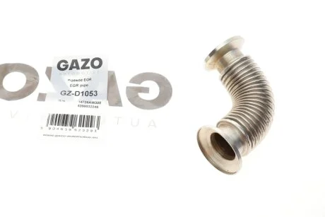 Трубка клапана рециркуляції відпрацьованих газів GAZO GZD1053