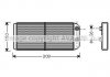 AVA LAND ROVER Радіатор опалення DISCOVERY 2.0, 3.5, 4.0 AVA COOLING AU6180 (фото 1)