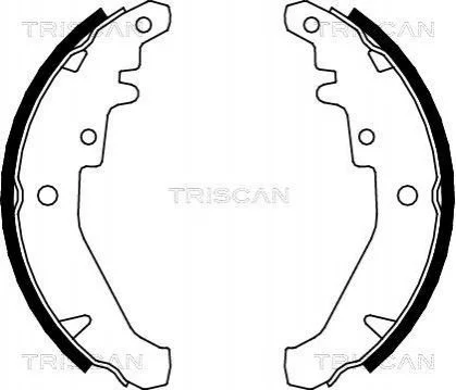 Комплект гальмівних колодок TRISCAN 810015026 (фото 1)
