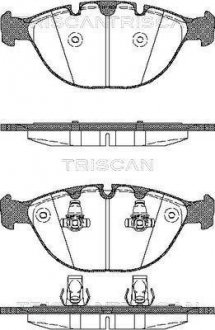 Колодки гальмівні передні TRISCAN 811011011