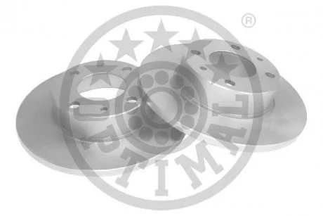 Диск гальмівний (передній) Fiat Panda 80-04/Uno 83-06/Fiorino 80-88/Seat Ibiza 84-93 (227x11)(повний) OPTIMAL BS0290C