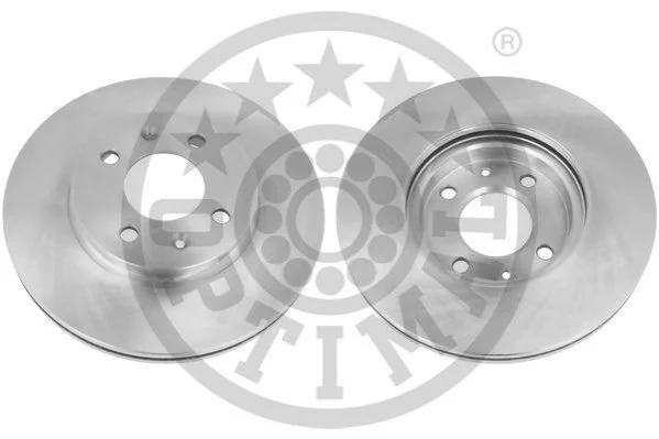 Диск гальмівний (передній) Hyundai Accent III 05-10/Kia Rio II 05- (256x22) OPTIMAL BS9206C (фото 1)