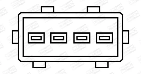Котушка запалювання RENAULT Safrane2,5i 96-00 VOLVO 2,0-2,5: 850/C70/S70/V70 CHAMPION BAEA037E (фото 1)