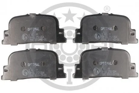 Колодки гальмівні (задні) Toyota Camry 96-02/Prius 03-09/Lexus ES/Daihatsu Altis 96-01 OPTIMAL BP12207