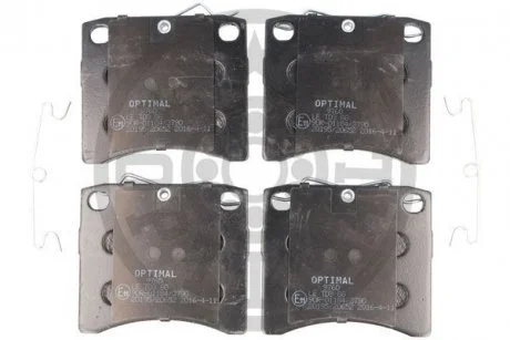 Колодки гальмівні (передні) VW T4 1.9-2.5D 90-95 R15 OPTIMAL BP09760