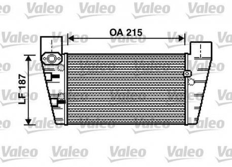 Інтеркулер VALEO 817867