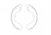 PARTS HYUNDAI Комплект гальмівних колодок GALLOPER II (JK-01) 2.5 TD 98-03, H-1 / STAREX (A1) 2.4 03-04 KAVO KBS3403 (фото 1)