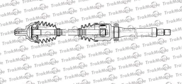 FORD піввісь прав. L=906mm 36/23 зуб. C-MAX 1.8 07-10, FOCUS II 1.8 06-12, VOLVO S40 II 1.6 05-12 TRAKMOTIVE 301106 (фото 1)