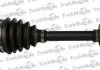 FIAT піввісь лів L=486,5mm 25 зуб. PUNTO EVO 1.3 D 09-12, LANCIA YPSILON 1.3 D Multijet 06-11 TRAKMOTIVE 300439 (фото 1)