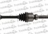 PEUGEOT піввісь прав. L=883,5mm 25/24 зуб. 405 I (15B) 1.6 -92, 405 I Break (15E) 1.9 -92 TRAKMOTIVE 300601 (фото 1)