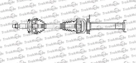 VW Полуось прав. 857мм 38/26 зуб MULTIVAN V 2.0 TDI 09-15, TRANSPORTER V 2.0 03-15 TRAKMOTIVE 301099