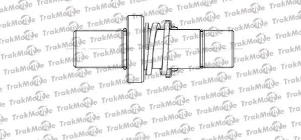 VW Приводной вал L=144mm, 26/42 зуб. MULTIVAN V 1.9 TDI 06-09, Т5 2.0 TDI 10-15 TRAKMOTIVE 350007 (фото 1)