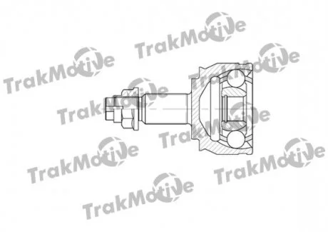 ALFA ROMEO Комплект шарніра приводу GIULIETTA 1.6 JTDM 10-16 TRAKMOTIVE 400555