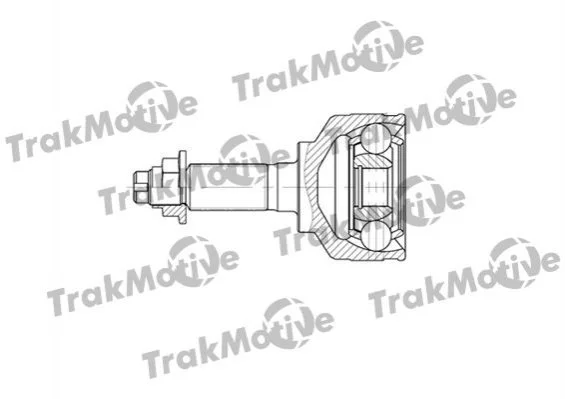 KIA Шрус внешний Sorento 2,5CRDi 06- (28 і 25 зуб.) TRAKMOTIVE 400733 (фото 1)
