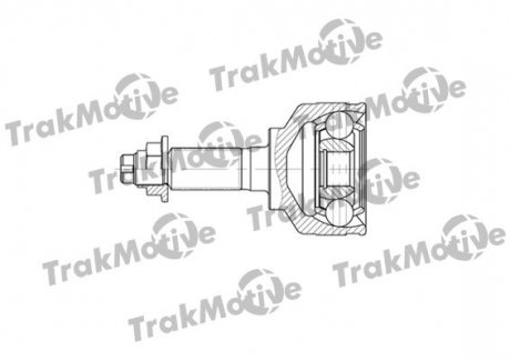 KIA Шрус внешний Sorento 2,5CRDi 06- (28 і 25 зуб.) TRAKMOTIVE 40-0733