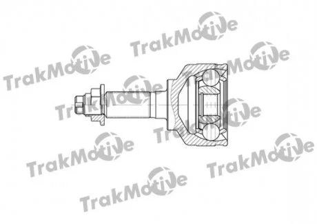 KIA Шрус внешний Sorento 2,5CRDi 06- (28 і 25 зуб.) TRAKMOTIVE 400733
