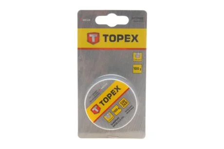 Припій олов\'яний 60%Sn,дріт 1.5 мм,100 г TOPEX 44E524