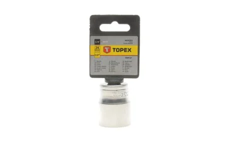 Головка змінна 6-гранна 1/2", 24 мм TOPEX 38D724