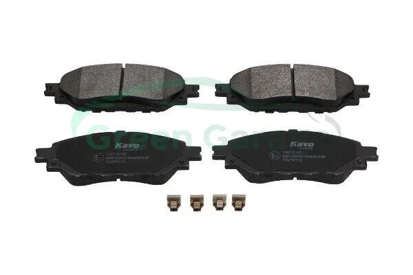 PARTS TOYOTA Гальмівні колодки HILUX VIII 2.4 D 4WD 15- KAVO KBP9152 (фото 1)