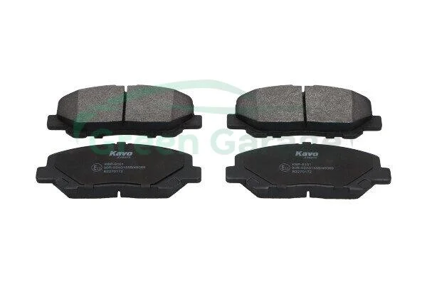 PARTS TOYOTA колодки гальм. передн. PREVIA III 05- KAVO KBP9101 (фото 1)