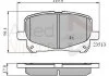 Колодка гальм. диск. toyota camry 2.2, 3.0 24v, 3 COMLINE ADB0904 (фото 1)