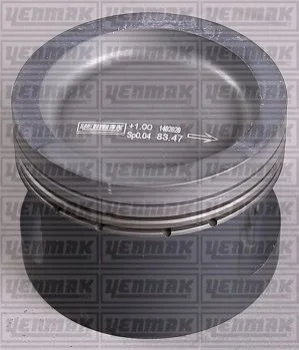Поршень с кольцами і пальцем (размер отв. 82.51/STD) AUDI 80/100/A6 2.0 -97 (ABT) YENMAK 3103312000 (фото 1)