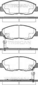 Гальмівні колодки, дискове гальмо (набір) TRISCAN 811040972